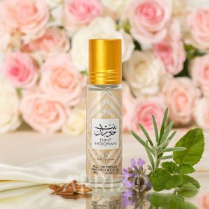 Bint Hooran 10ML Roll on parfumé 10ML musc sans alcool pour Femme