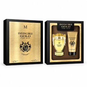 Invincible Gold Eau de Parfum Gift Set 2 Pieces 50ml for Men